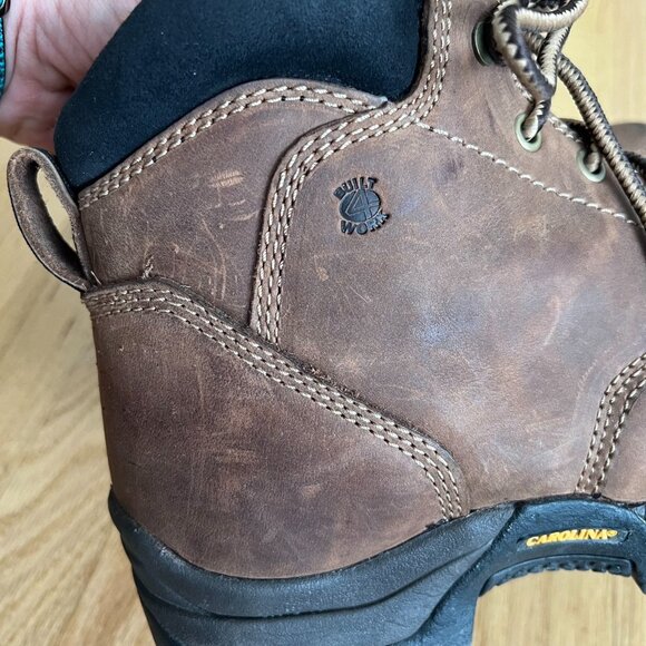 Carolina Women's Bruno 5" Full-Grain Leather Aluminum Toe Work Boots Size 10M - Picture 7 of 11